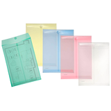 Artikelbild 1 für FolderSys Dokumententaschen DIN A4 farbsortiert glatt 0,20 mm, 10 St., Artikelnummer 641720