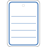 Artikelbild 1 für HERMA Hängeetiketten weiß 42,0 x 60,0 mm gelocht ohne Faden, 1.000 St., Artikelnummer 702535