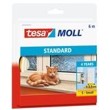 Artikelbild 1 für tesa tesamoll® STANDARD I-Profil Fenster-Dichtungsband weiß 9,0 mm x 6,0 m 1 Rolle, Artikelnummer 383491