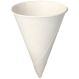 Artikelbild 1 für PAPSTAR Spitzbecher weiß 0,12 l, 200 St., Artikelnummer 822532