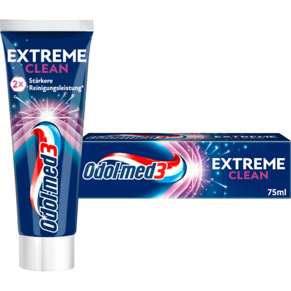 Artikelbild für Odol-med3® EXTREME CLEAN Zahnpasta 75 ml, Artikelnummer 569869