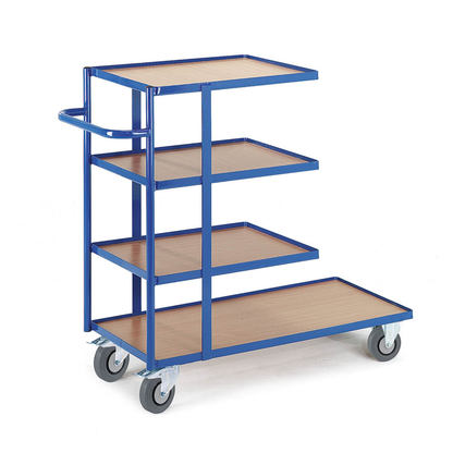 Artikelbild für Rollcart Kommissionierwagen 08-7720 blau 47,0 x 104,0/63,0 x 106,0 cm, Artikelnummer 656266
