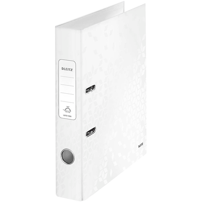 Artikelbild für LEITZ Ordner weiß Karton 5,0 cm DIN A4, 1 St., Artikelnummer 654566