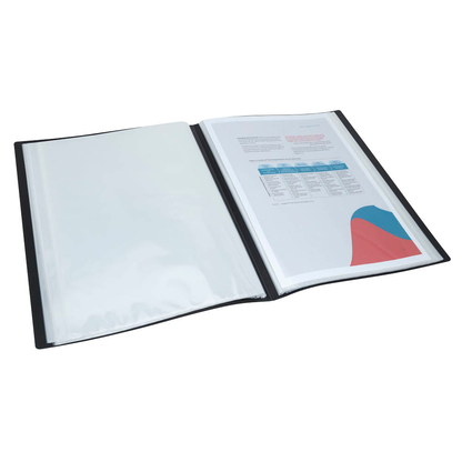 Artikelbild 2 für RAPESCO® Germ-Savvy™ Sichtbuch DIN A4, 40 Hüllen schwarz, 1 St., Artikelnummer 438087