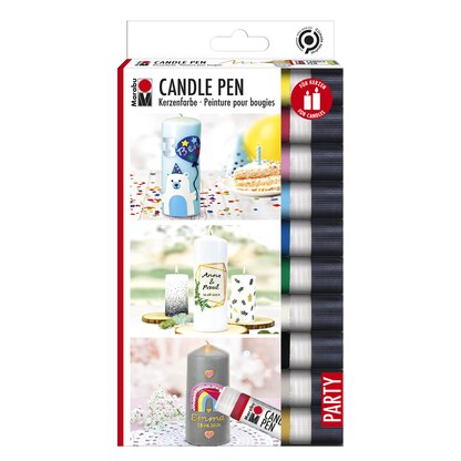 Artikelbild 3 für Marabu Kerzenstifte farbsortiert 10 x 25,0 ml, 10 St., Artikelnummer 223137