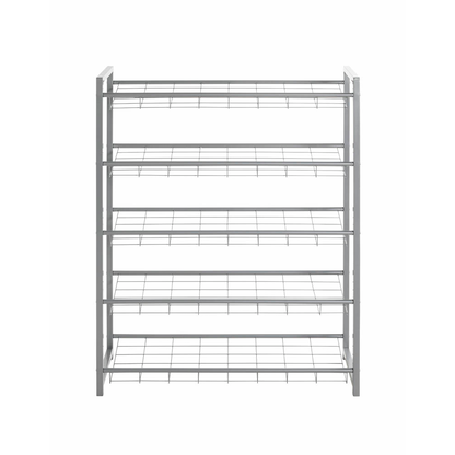 Artikelbild 5 für HAKU Möbel Schuhregal silber 80,0 x 30,0 x 106,0 cm, 1 St., Artikelnummer 646568