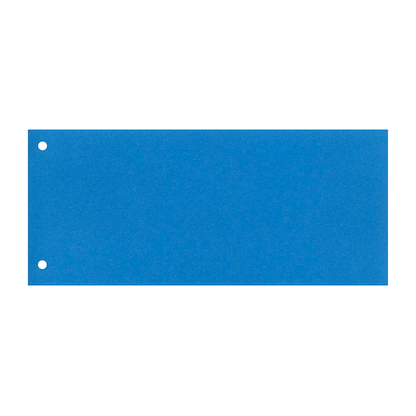 Artikelbild für Wekre Trennstreifen blau, 180 g/m² Karton 24,0 x 10,5 cm, 100 Blatt, Artikelnummer 630156