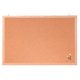 Artikelbild 1 für FRANKEN Pinnwand 100,0 x 60,0 cm Kork braun, Artikelnummer 670659
