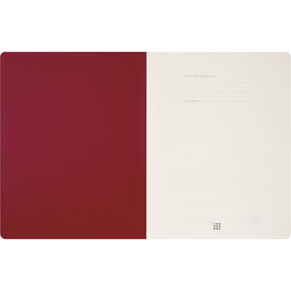 Artikelbild 5 für MOLESKINE Notizbuch Student Cahier XXL ca. DIN A4 quer blanko, rot Hardcover 120 Seiten, 1 St., Artikelnummer 718797