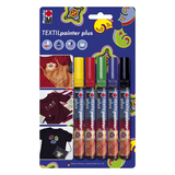 Artikelbild 1 für Marabu Textilmarker farbsortiert 1,0 - 3,0 mm, 5 St., Artikelnummer 652990