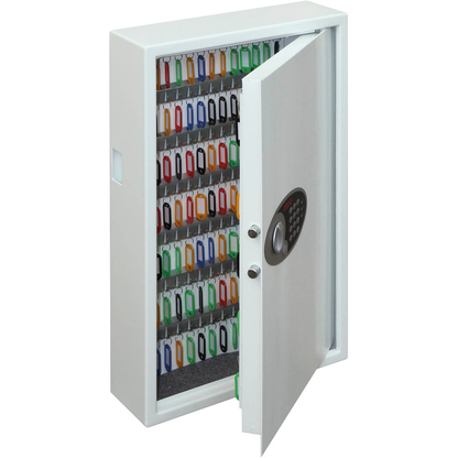 Artikelbild für phoenix KS0033E MKll Schlüsseltresor weiß mit 144 Haken, Elektronikschloss, 43,0 x 13,0 x 66,0 cm, 1 St., Artikelnummer 200271