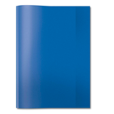 Artikelbild 1 für HERMA Heftumschlag transparent blau Kunststoff DIN A4, Artikelnummer 757267
