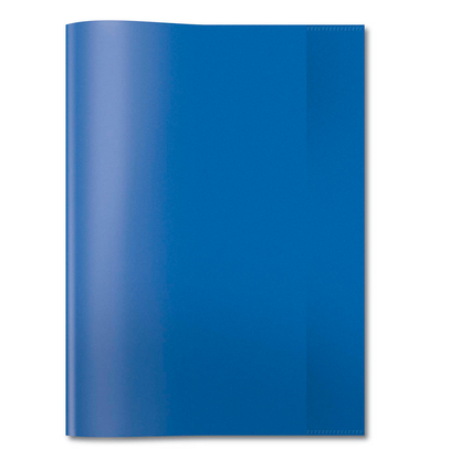Artikelbild für HERMA Heftumschlag transparent blau Kunststoff DIN A4, Artikelnummer 757267