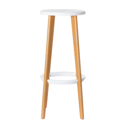 Artikelbild 4 für meet powered by PAPERFLOW Barhocker Woody THWOOD.23.13 weiß, 2 St., Artikelnummer 546871