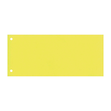 Artikelbild 1 für Wekre Trennstreifen gelb, 180 g/m² Karton 24,0 x 10,5 cm, 100 Blatt, Artikelnummer 630169