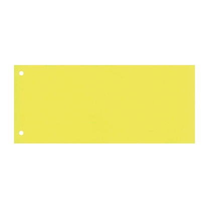 Artikelbild für Wekre Trennstreifen gelb, 180 g/m² Karton 24,0 x 10,5 cm, 100 Blatt, Artikelnummer 630169