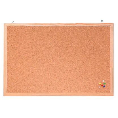 Artikelbild für FRANKEN Pinnwand 120,0 x 80,0 cm Kork braun, Artikelnummer 671028