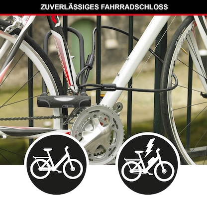 Artikelbild 6 für Master Lock® Fahrradschloss 8285EURDPRO schwarz, 1 St., Artikelnummer 727377