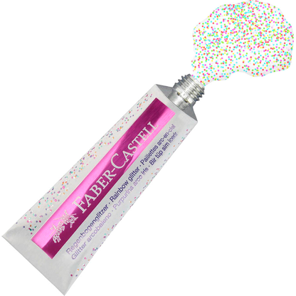 Artikelbild 2 für FABER-CASTELL Regenbogen Gel Glitzer farbsortiert 2 x 12,0 g, 2 St., Artikelnummer 277891