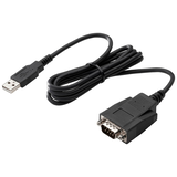 Artikelbild 1 für HP USB A/Seriell Kabel 1,2 m schwarz, 1 St., Artikelnummer 506119