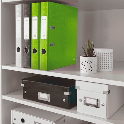 Artikelbild 3 für LEITZ Ordner grün Karton 5,0 cm DIN A4, 1 St., Artikelnummer 910986