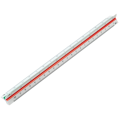 Artikelbild 3 für STANDARDGRAPH Dreikantmaßstab Architekt 9411 30,0 cm, weiß, Artikelnummer 712509