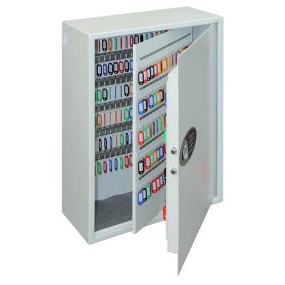 Artikelbild für phoenix KS0034E MKII Schlüsseltresor signalweiß mit 300 Haken, Elektronikschloss, 58,0 x 25,0 x 75,5 cm, 1 St., Artikelnummer 450282