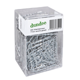 Artikelbild 1 für dundee Aktenklammern silber glanzverzinkt, 200 St., Artikelnummer 422281