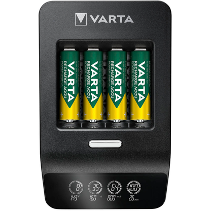 Artikelbild für VARTA LCD ULTRA FAST CHARGER+ Akku-Schnellladegerät inkl. Akkus, Artikelnummer 148017