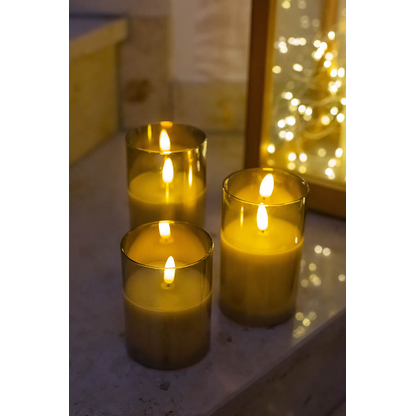 Artikelbild 18 für Idena LED-Kerzen grau, 1 St., Artikelnummer 761934