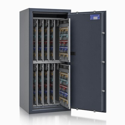 Artikelbild 3 für ISS safe4key Schlüsseltresor grau mit 880 Haken, Elektronikschloss, 50,0 x 42,0 x 115,0 cm, 1 St., Artikelnummer 850212