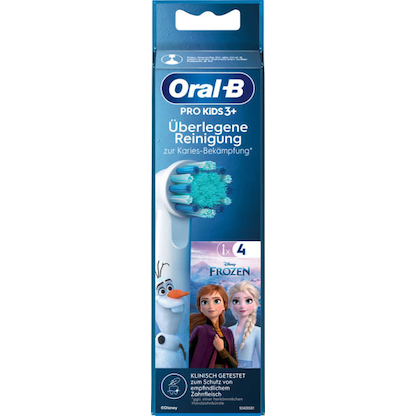 Artikelbild für Oral-B PRO KIDS3+ Zahnbürstenaufsätze, 4 St., Artikelnummer 570269