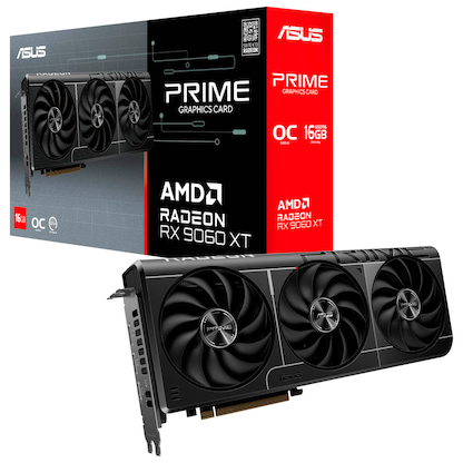 Artikelbild für ASUS Prime Radeon RX 9060 XT OC Edition Grafikkarte 16 GDDR6 128 Bit, Artikelnummer 685897