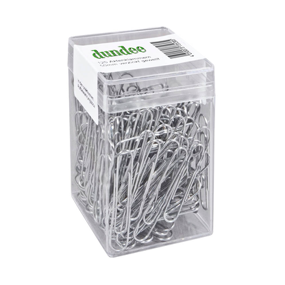 Artikelbild für dundee Aktenklammern silber glanzverzinkt, 125 St., Artikelnummer 422297