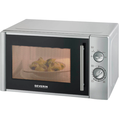 Artikelbild für SEVERIN MW 7772 Mikrowelle 900 W silber, Artikelnummer 802344