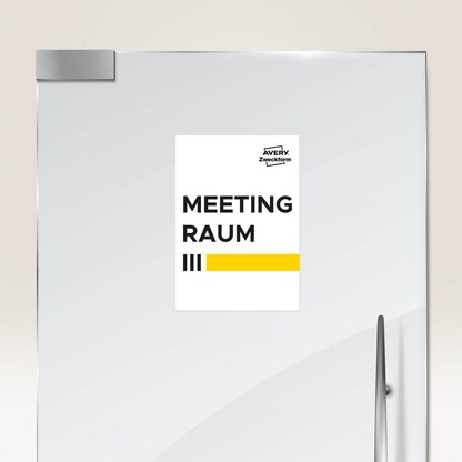 Artikelbild 7 für AKTION: AVERY Zweckform Etiketten 6603 weiß 210,0 x 297,0 mm, 65 Blatt, Artikelnummer 116366