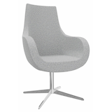 Artikelbild 1 für fm Sessel Pirum hellgrau chrom Stoff 71,0 x 71,0 x 105,5 cm, 1 St., Artikelnummer 446829