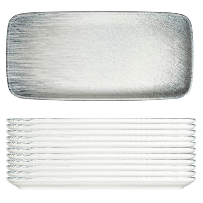 Artikelbild für ID Fine Servierplatten Stolt-white weiß/grau 14,0 cm, 12 St., Artikelnummer 644718