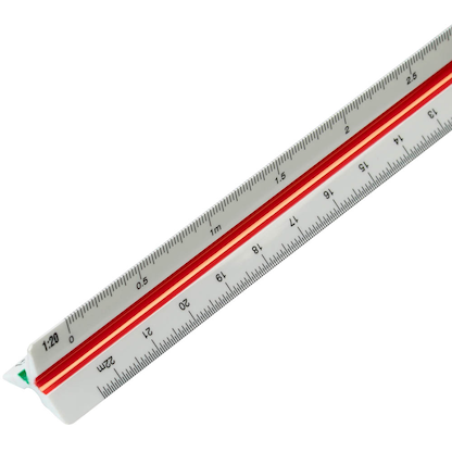 Artikelbild 7 für STANDARDGRAPH Dreikantmaßstab Architekt 9411 30,0 cm, weiß, Artikelnummer 712509