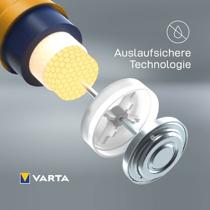 Artikelbild 5 für VARTA Batterien LONGLIFE Alkali-Mangan Micro AAA 1,5 V, 8 St., Artikelnummer 856229