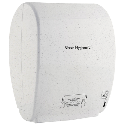 Artikelbild 2 für Green Hygiene® Papierhandtuchspender DAUERLÄUFER weiß-meliert Kunststoff, 1 St., Artikelnummer 201776