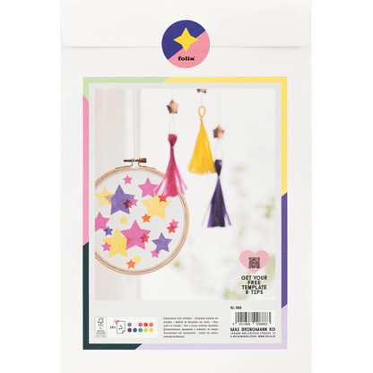 Artikelbild 3 für folia Transparentpapier farbsortiert 42 g/qm 10 Blatt, Artikelnummer 820345