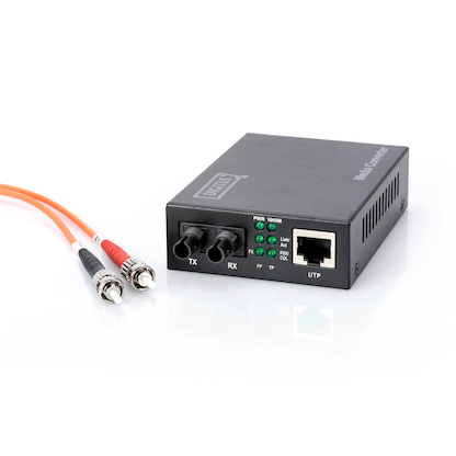 Artikelbild für DIGITUS DN-82110-1 RJ45/ST Duplex Media Converter, Artikelnummer 381188