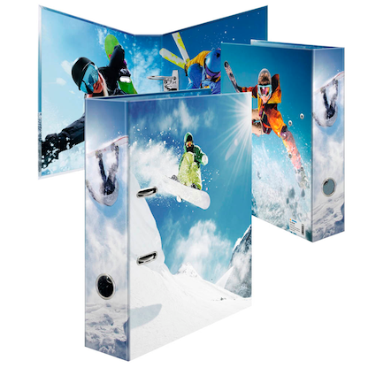 Artikelbild für HERMA Motivordner Wintersport 7,0 cm DIN A4, 1 St., Artikelnummer 689527