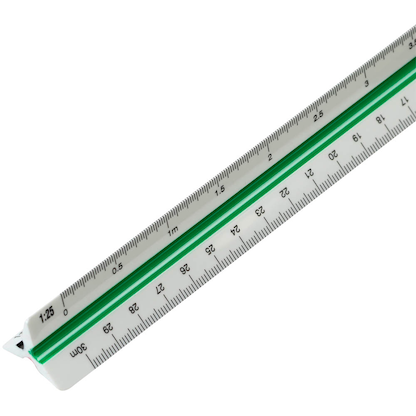 Artikelbild 8 für STANDARDGRAPH Dreikantmaßstab Architekt 9411 30,0 cm, weiß, Artikelnummer 712509
