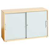 Artikelbild 1 für HAMMERBACHER Schiebetürenschrank, V1752S/6/S/RE buche, silber 1 Fachboden 120,0 x 40,0 x 74,8 cm, Artikelnummer 978015