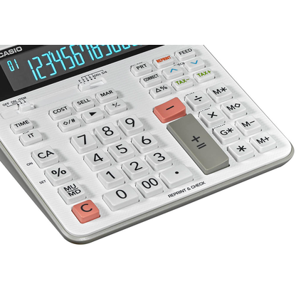 Artikelbild 5 für CASIO FR-2650RC Tischrechner druckend weiß, Artikelnummer 435901