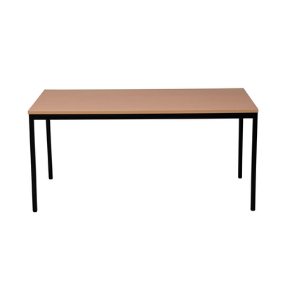 Artikelbild 2 für Gürkan Mehrzwecktisch buche rechteckig, Vierkantrohr schwarz, 160,0 x 60,0 x 75,0 cm, Artikelnummer 824750