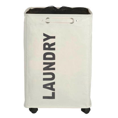 Artikelbild 6 für WENKO Wäschekorb Quadro beige, 1 St., Artikelnummer 531645