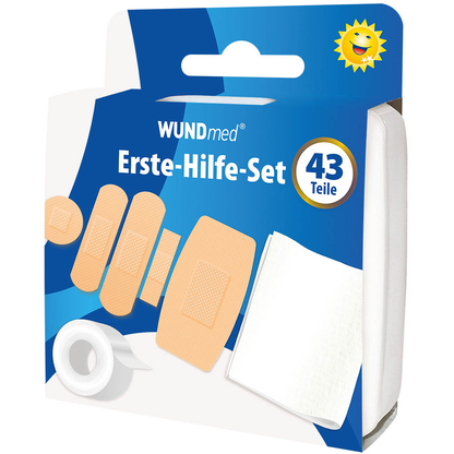 Artikelbild für WUNDmed® Pflaster Erste-Hilfe-Set 05-008 beige, 43 St., Artikelnummer 470288